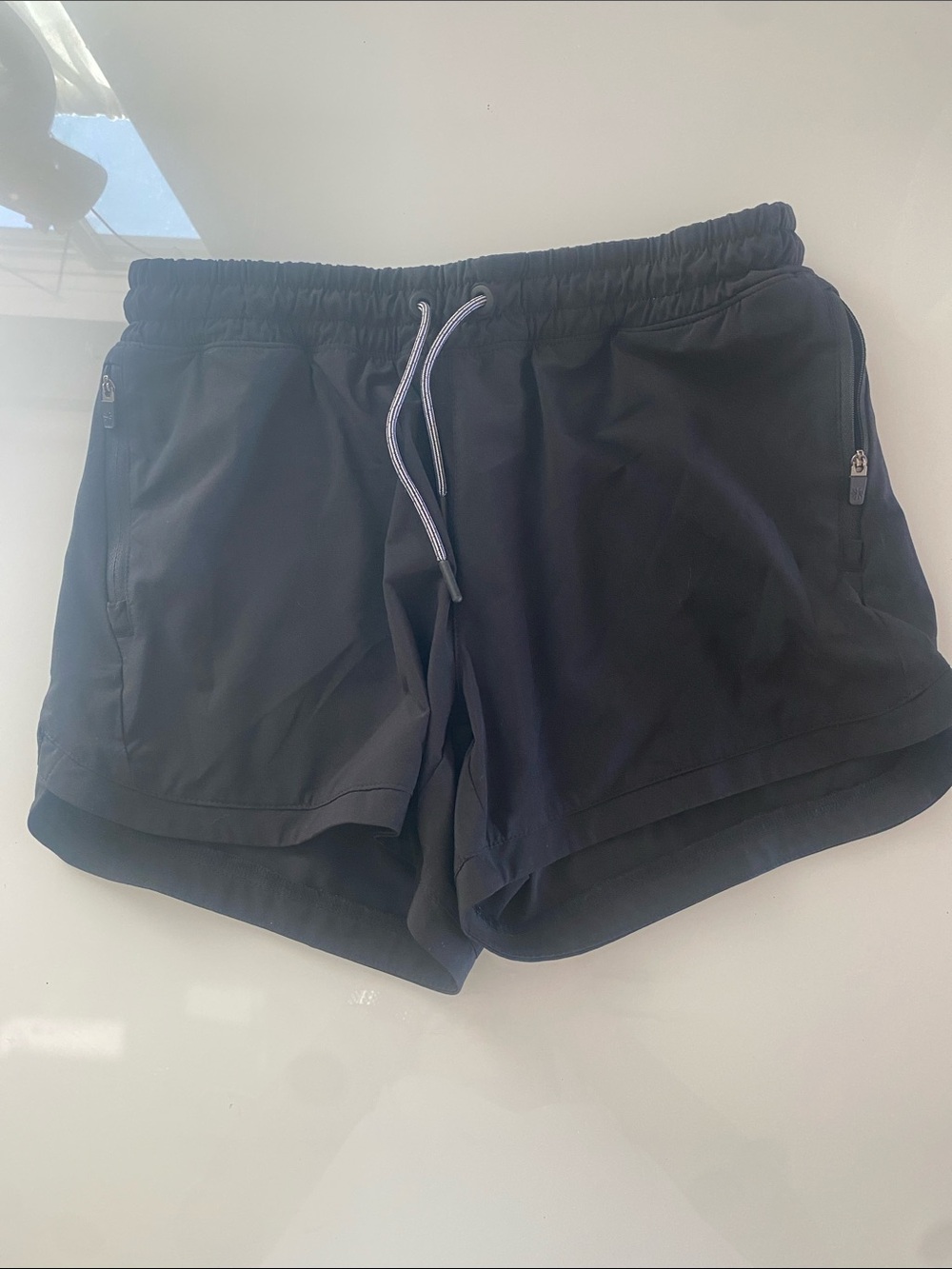 Athleta girl XXL – 16 Black Athletic Shorts with Drawstring